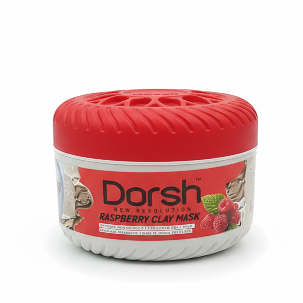 Маска за лице с глина DORSH CLAY MASK raspberry 400g Маска за лице с глина DORSH CLAY MASK raspberry 400g