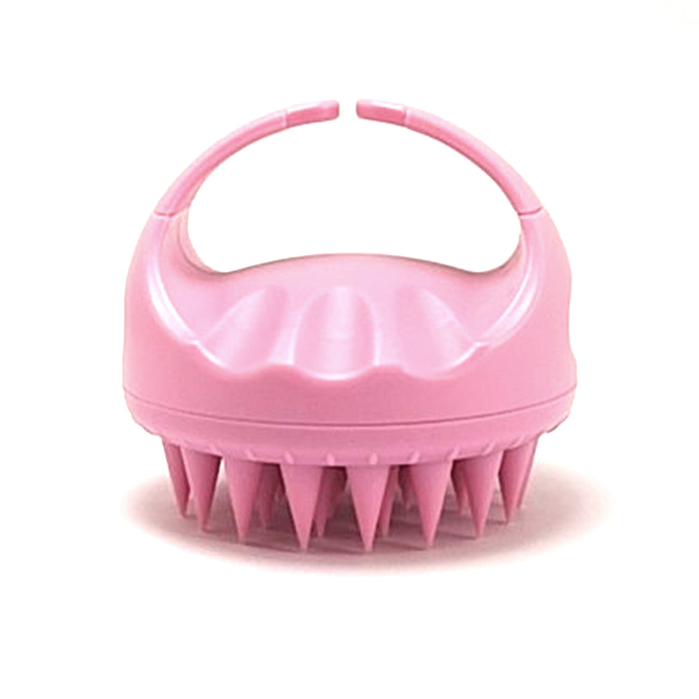 Силиконов гребен масажор 8-розов