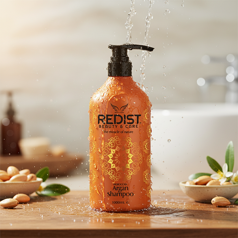 REDIST MOROCCAN ARGAN SHAMPOO Шампоан за суха и увредена коса 1000мл. REDIST MOROCCAN ARGAN SHAMPOO Шампоан за суха и увредена коса 1000мл.