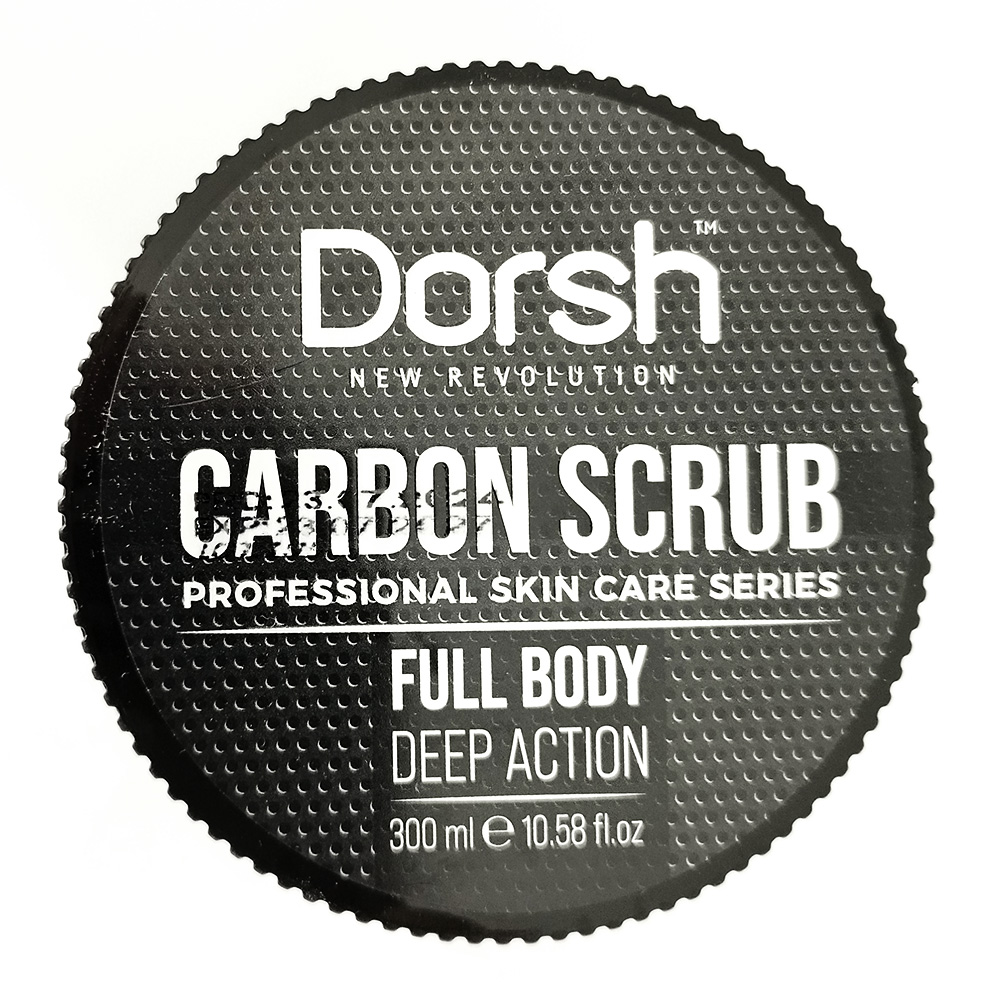 Карбонов Пилинг Dorsh Carbon Scrub 300мл DORSH 11.20 лв. (€ 5.72) Карбонов Пилинг Dorsh Carbon Scrub 300мл DORSH 11.20 лв. (€ 5.72)