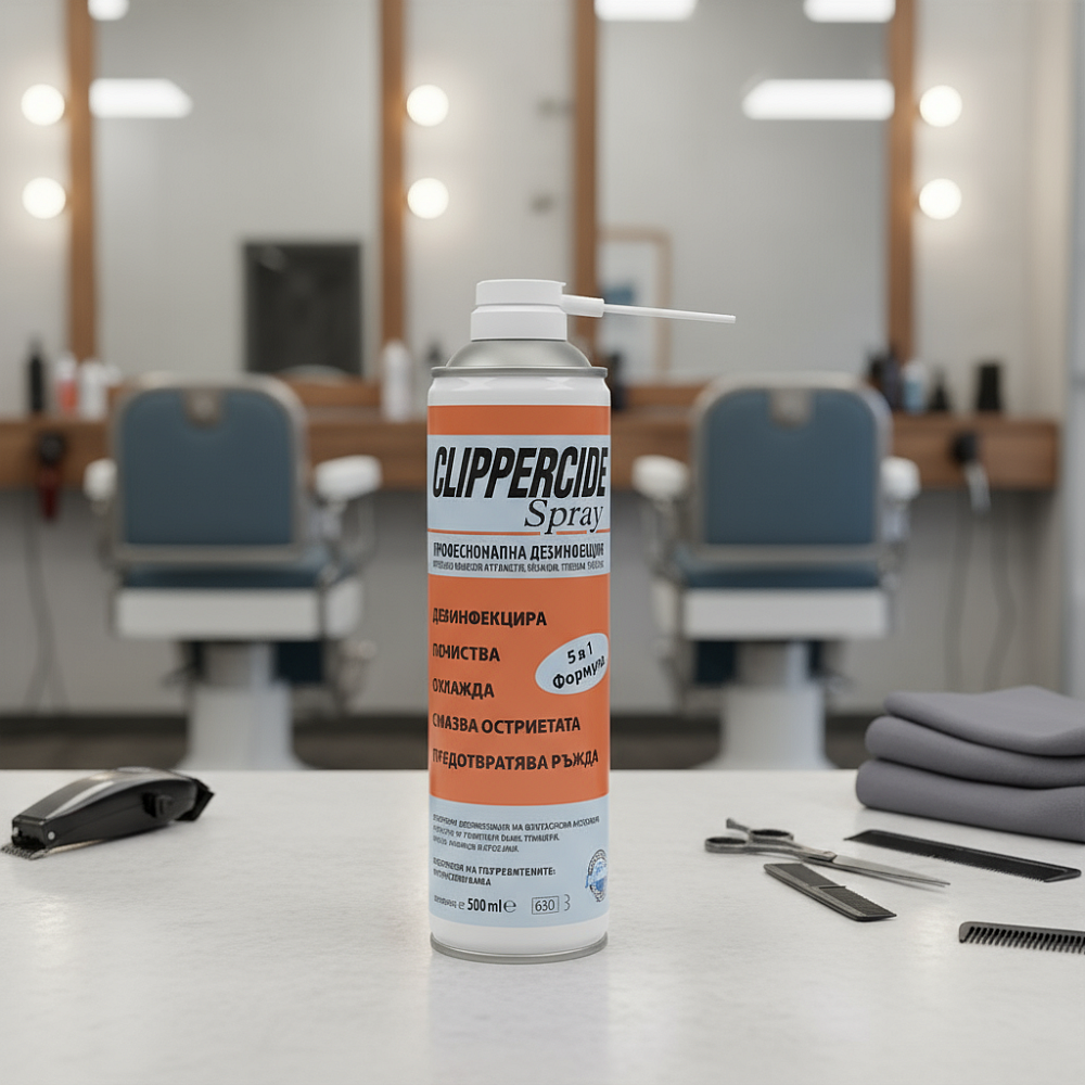 Спрей за Машинка CLIPERCIDE spray 500ml Спрей за Машинка CLIPERCIDE spray 500ml
