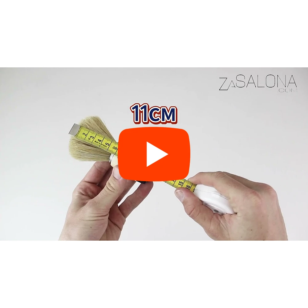 Четка за бръснене с Естествен косъм 117-24 cherna