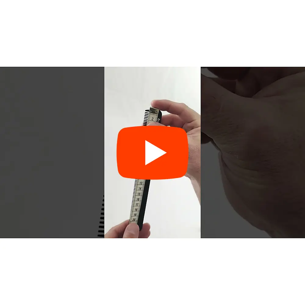 Фризьорски карбонов гребен RODEO professional Comb 019