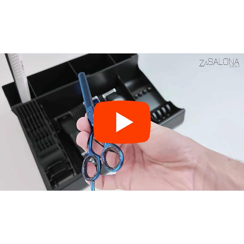 Органайзер за машинки и приставки с отделение за 5 ножици