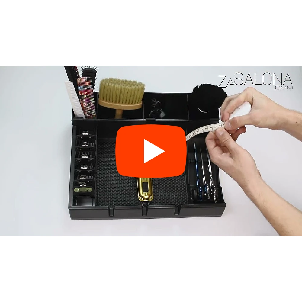 Органайзер за машинки и приставки с отделение за 5 ножици