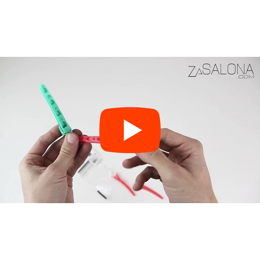 Фризьорски клипс тип щъркел EUROstil 6 броя