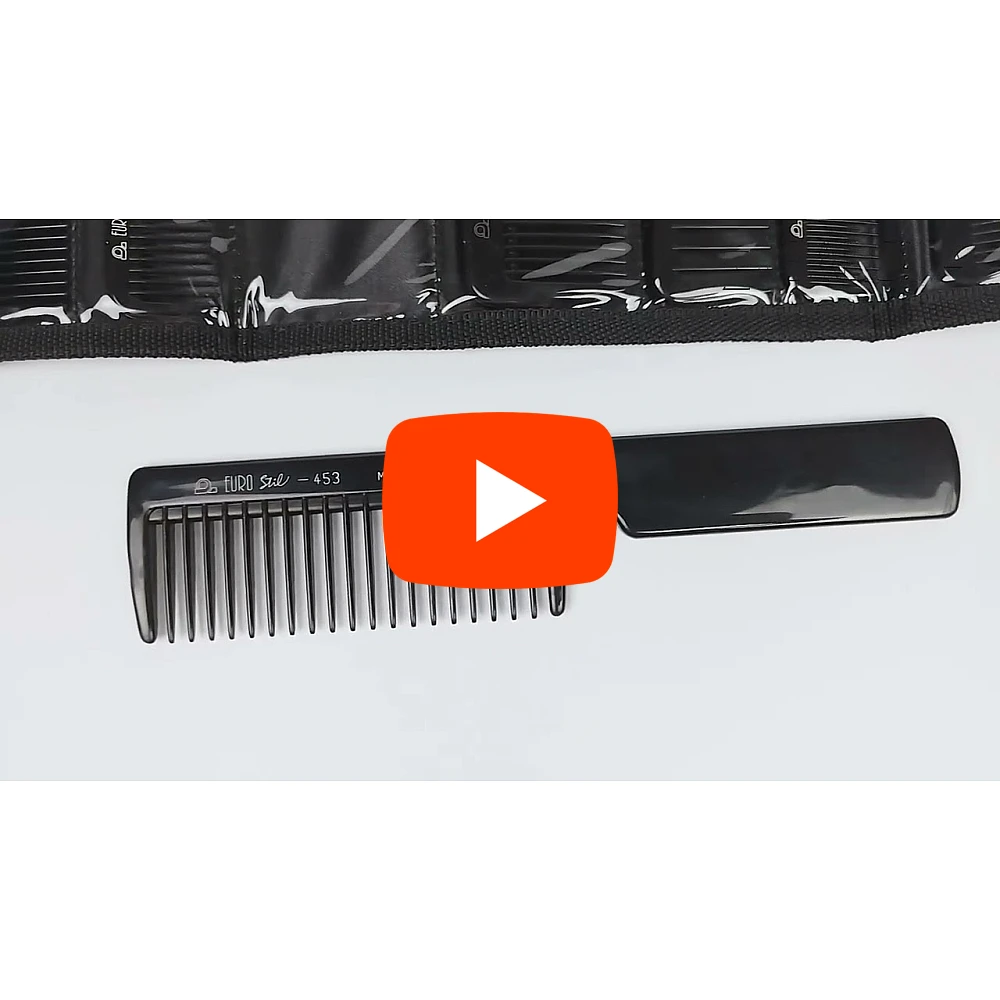 Комплект от 9 професионални Гребена в удобен калъф EUROstil