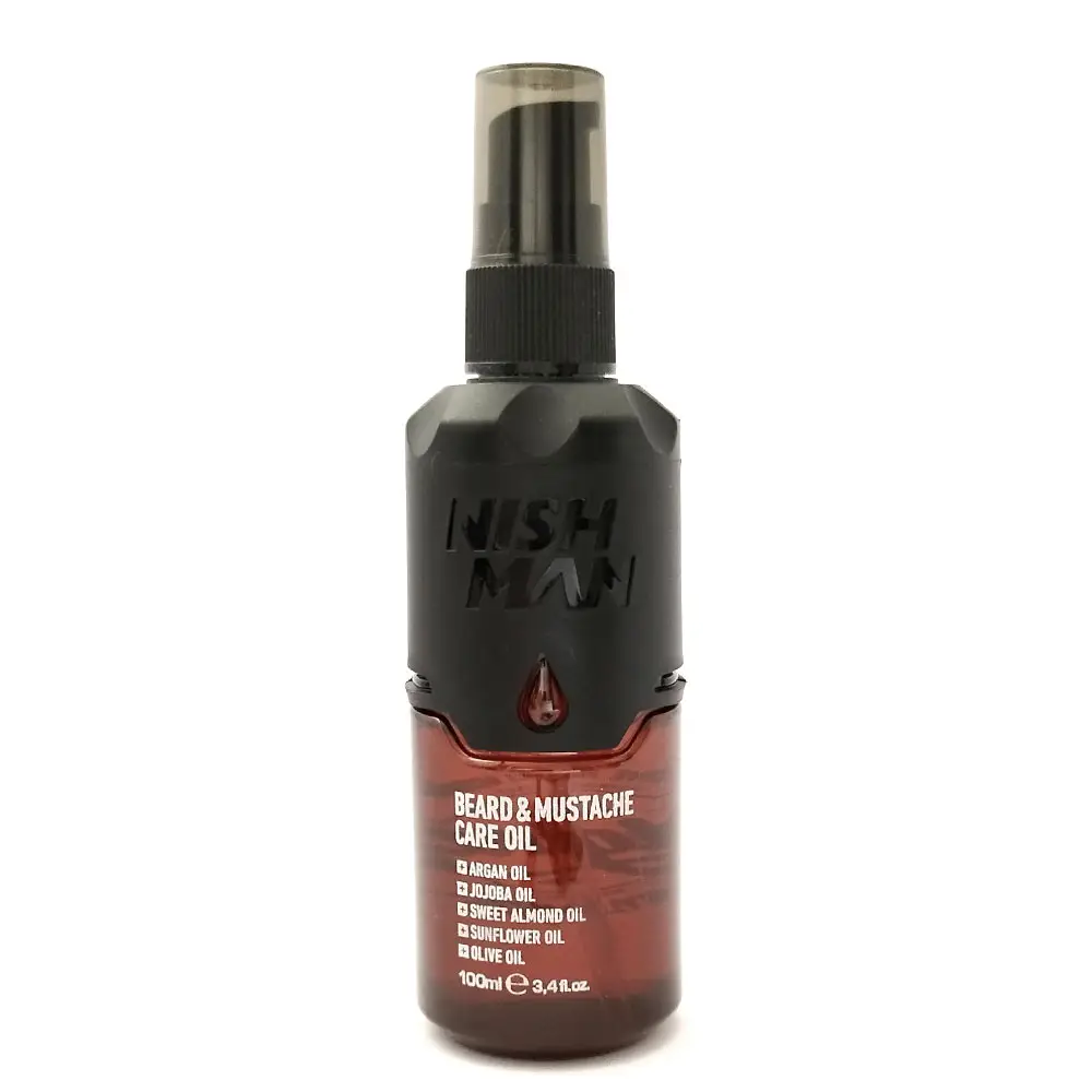 Масло за брада и мустаци Nishman Beard & Mustache Care Oil 100 ml
