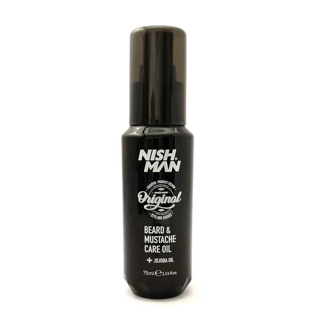Премиум масло за брада и мустаци NISHMAN Beard & Mustache Care Oil 75 ml