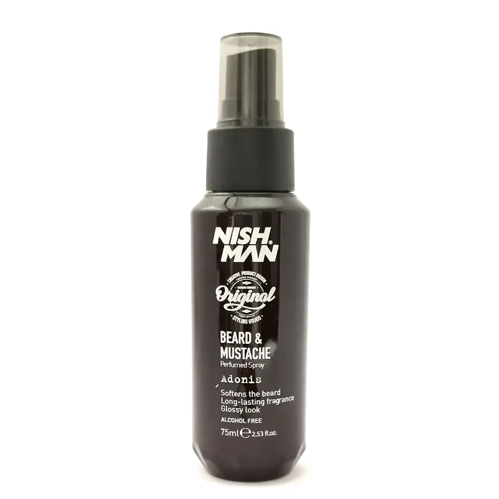 Премиум парфюмиран спрей Nishman Beard & Mustache Perfumed Spray Adonis 75 ml
