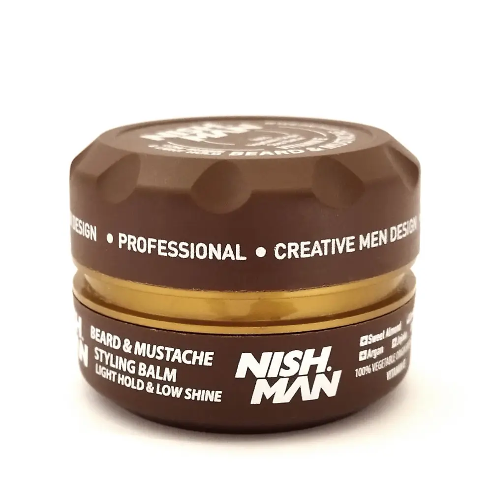 Стилизиращ балсам за брада и мустаци Nishman Beard & Mustache Styling Balm 100мл