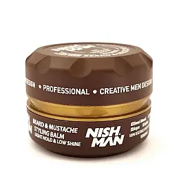 Стилизиращ балсам за брада и мустаци Nishman Beard & Mustache Styling Balm 100мл