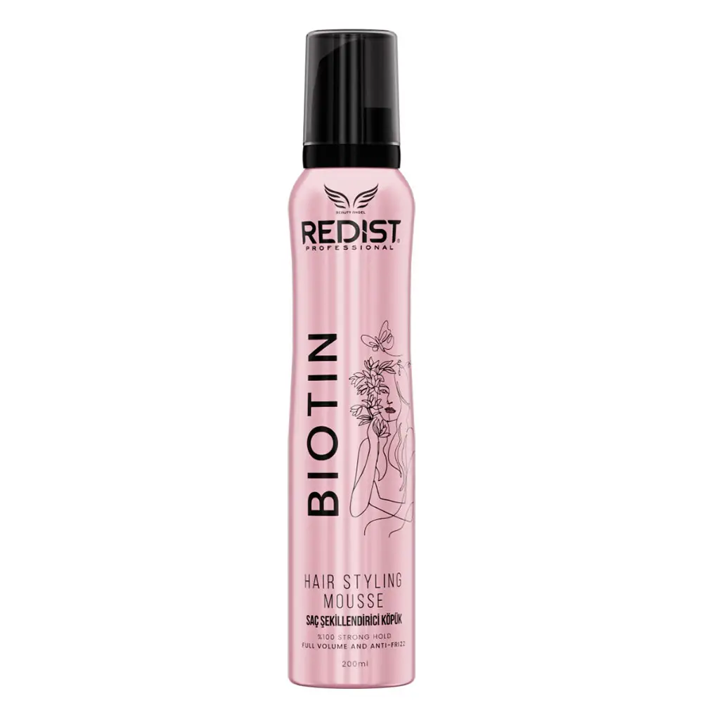 Стилизираща пяна за оформяне REDIST professional BIOTIN hair styling Mousse 200ml