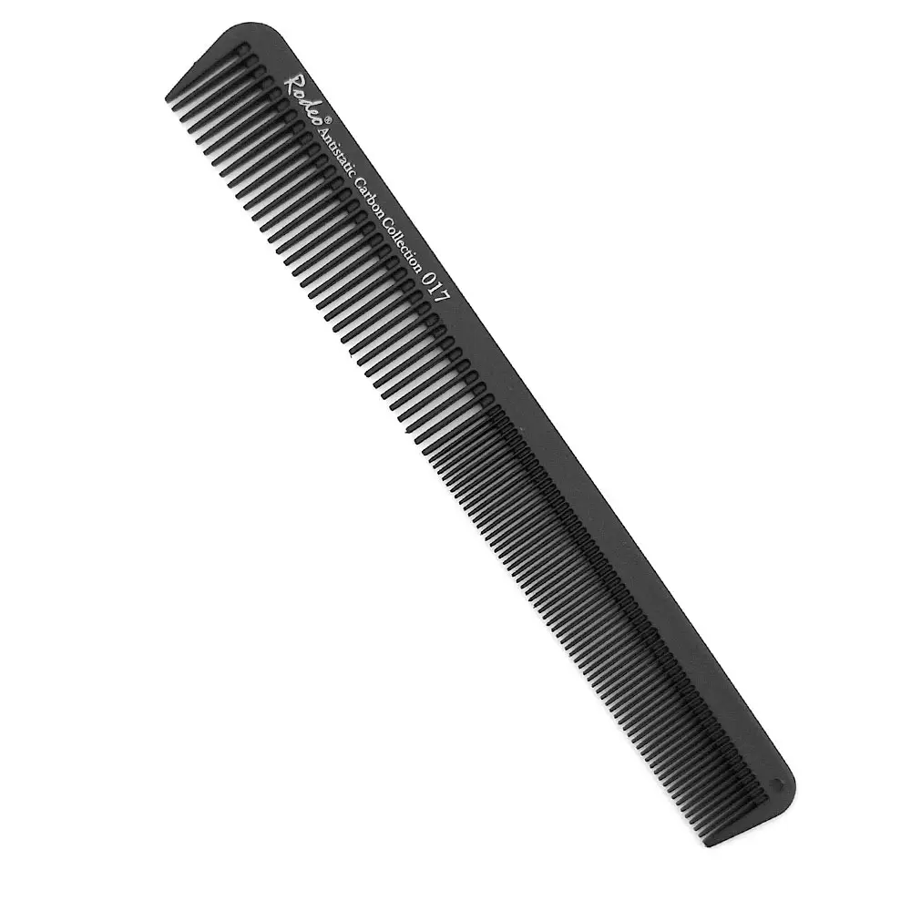 Фризьорски карбонов гребен RODEO professional Comb 017 Фризьорски карбонов гребен RODEO professional Comb 017