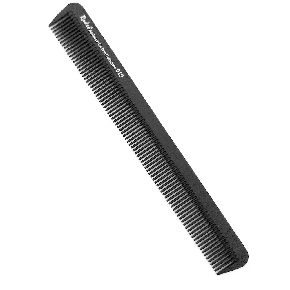 Фризьорски карбонов гребен RODEO professional Comb 019