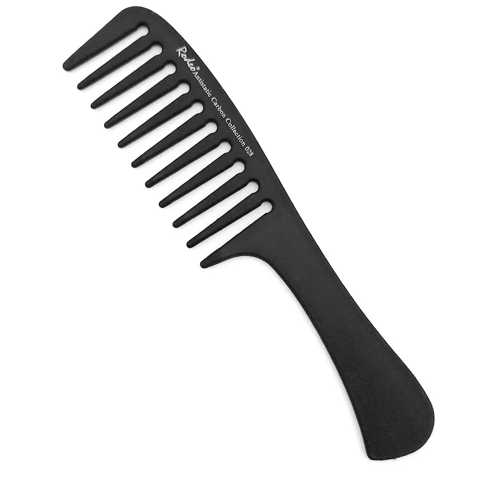 Фризьорски карбонов гребен RODEO professional Comb 028