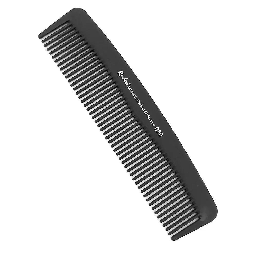 Фризьорски карбонов гребен RODEO professional Comb 030