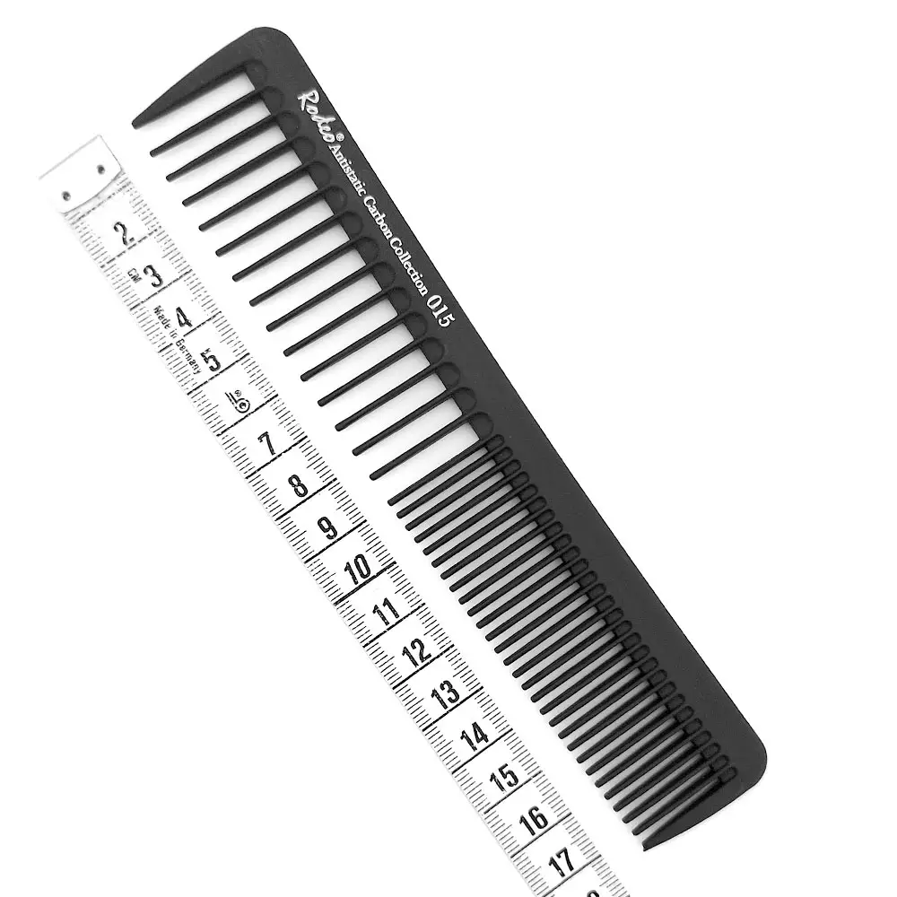 Фризьорски карбонов гребен RODEO professional Comb 015 Фризьорски карбонов гребен RODEO professional Comb 015