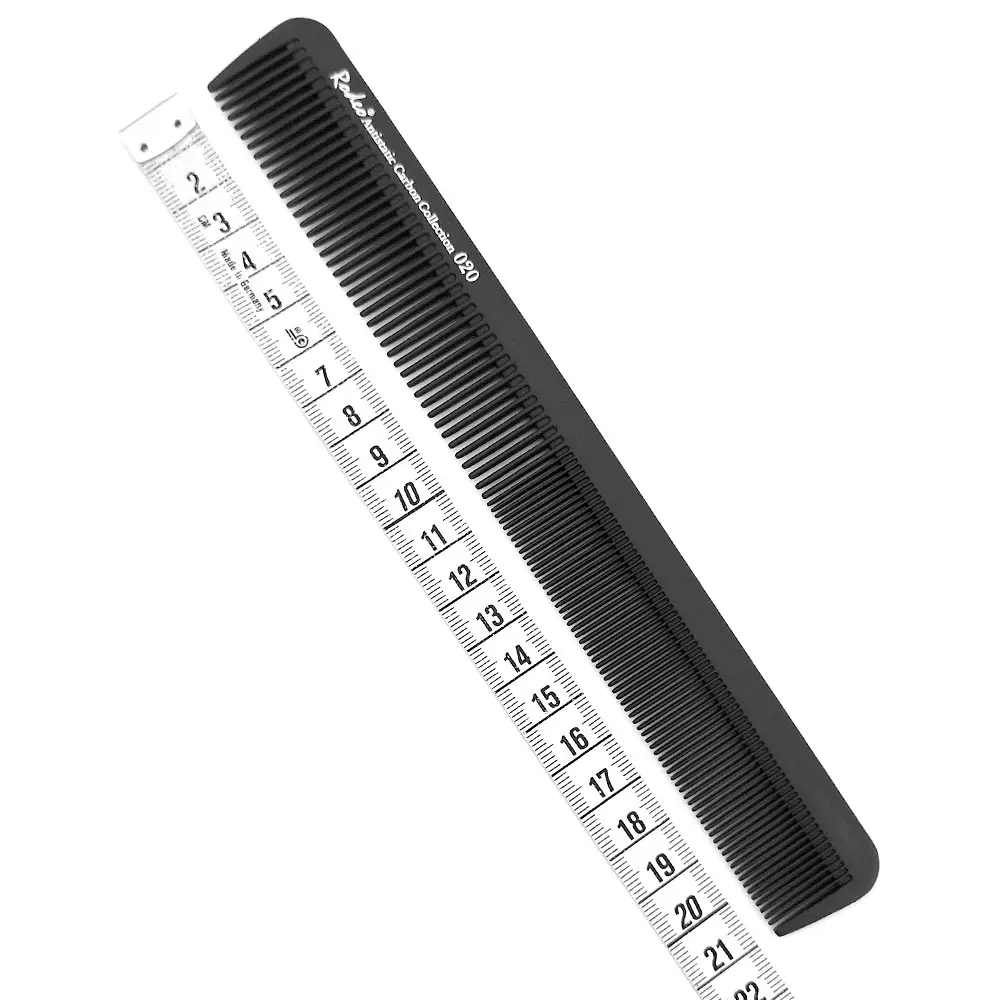 Фризьорски карбонов гребен RODEO professional Comb 020 Фризьорски карбонов гребен RODEO professional Comb 020