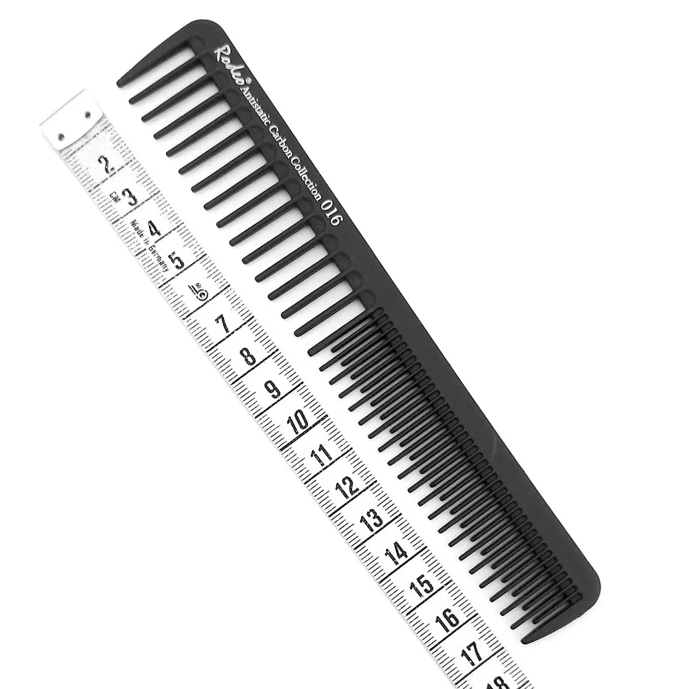 Фризьорски карбонов гребен RODEO professional Comb 016 Фризьорски карбонов гребен RODEO professional Comb 016