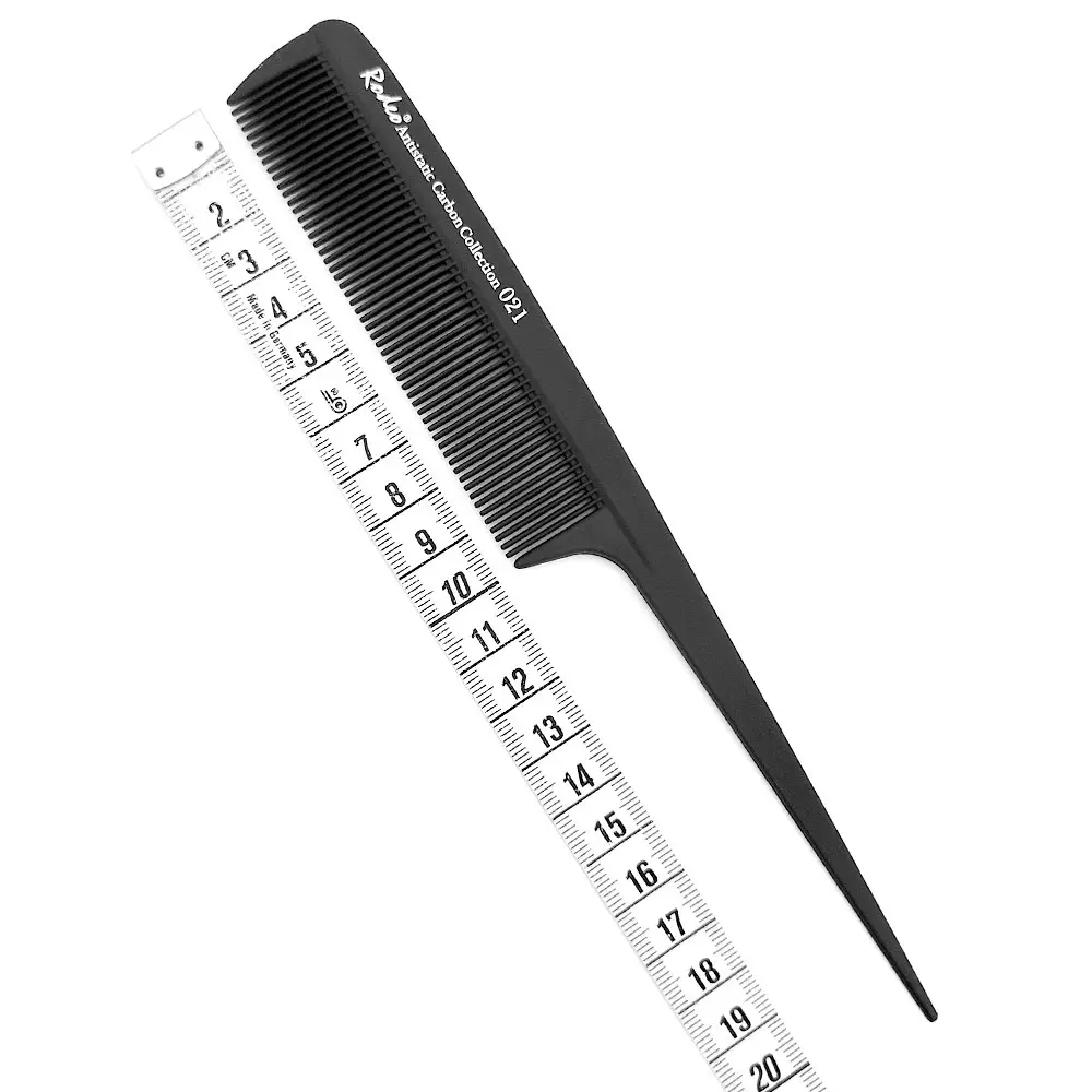 Фризьорски карбонов гребен RODEO professional Comb 021 Фризьорски карбонов гребен RODEO professional Comb 021