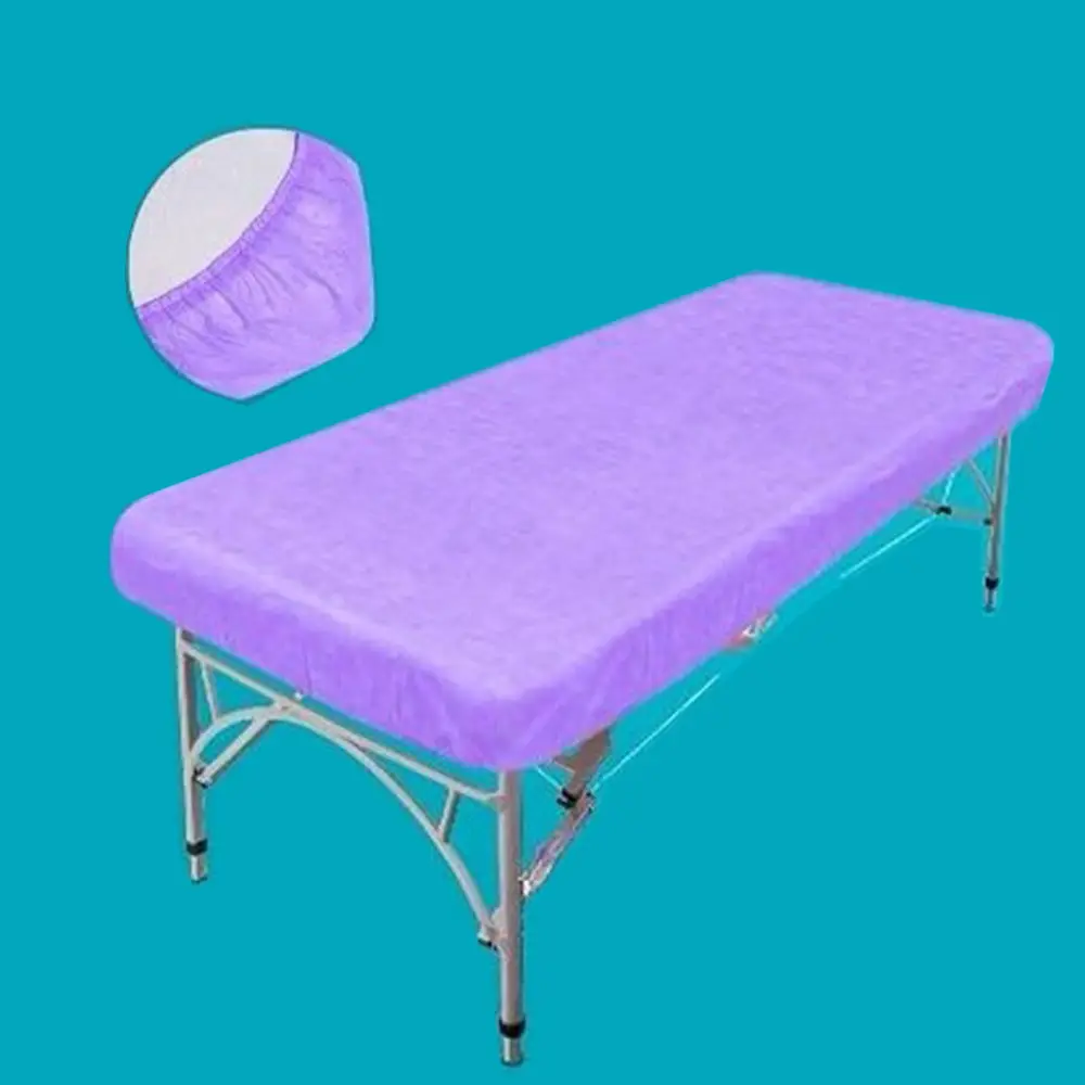 Чаршаф с цял ластик Лилав - 80 х 220