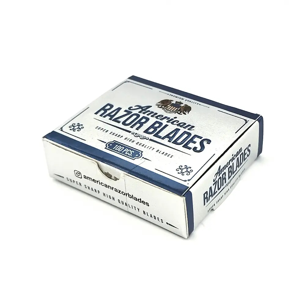 Бръснарски ножчета American RAZOR BLADES 100броя