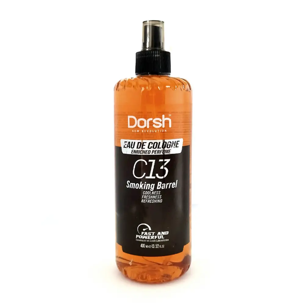 Одеколон DORSH - C13 - EXCLUSIVE BARBER COLOGNE – SMOOKING BARREL 400 ML