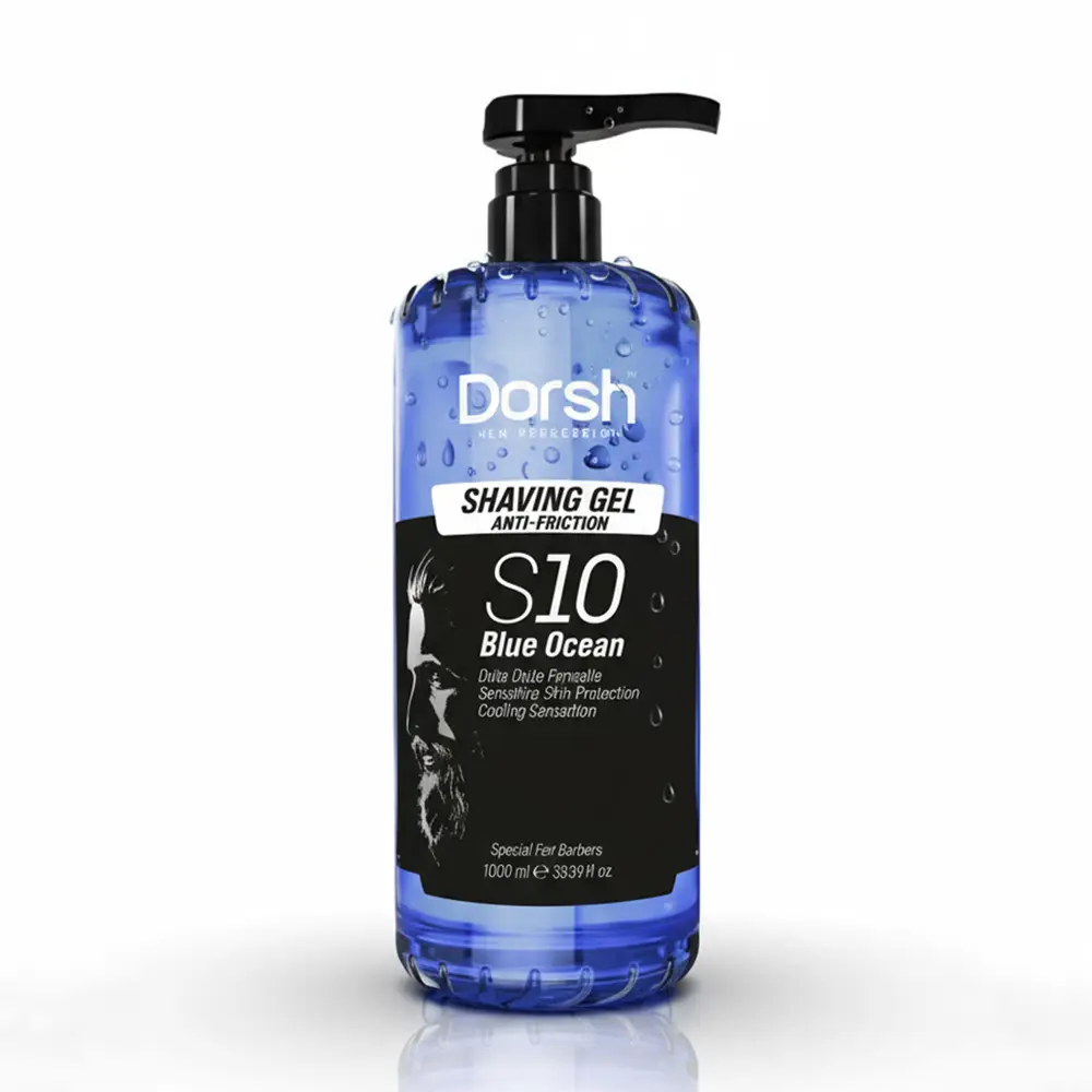 Професионален гел за бръснене DORSH ANTI-FRICTION SHAVING GEL S10 1000 ML