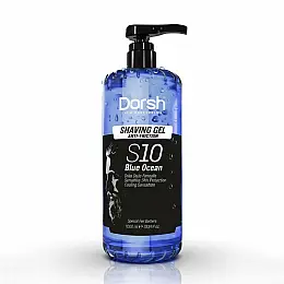 Професионален гел за бръснене DORSH ANTI-FRICTION SHAVING GEL S10 1000 ML