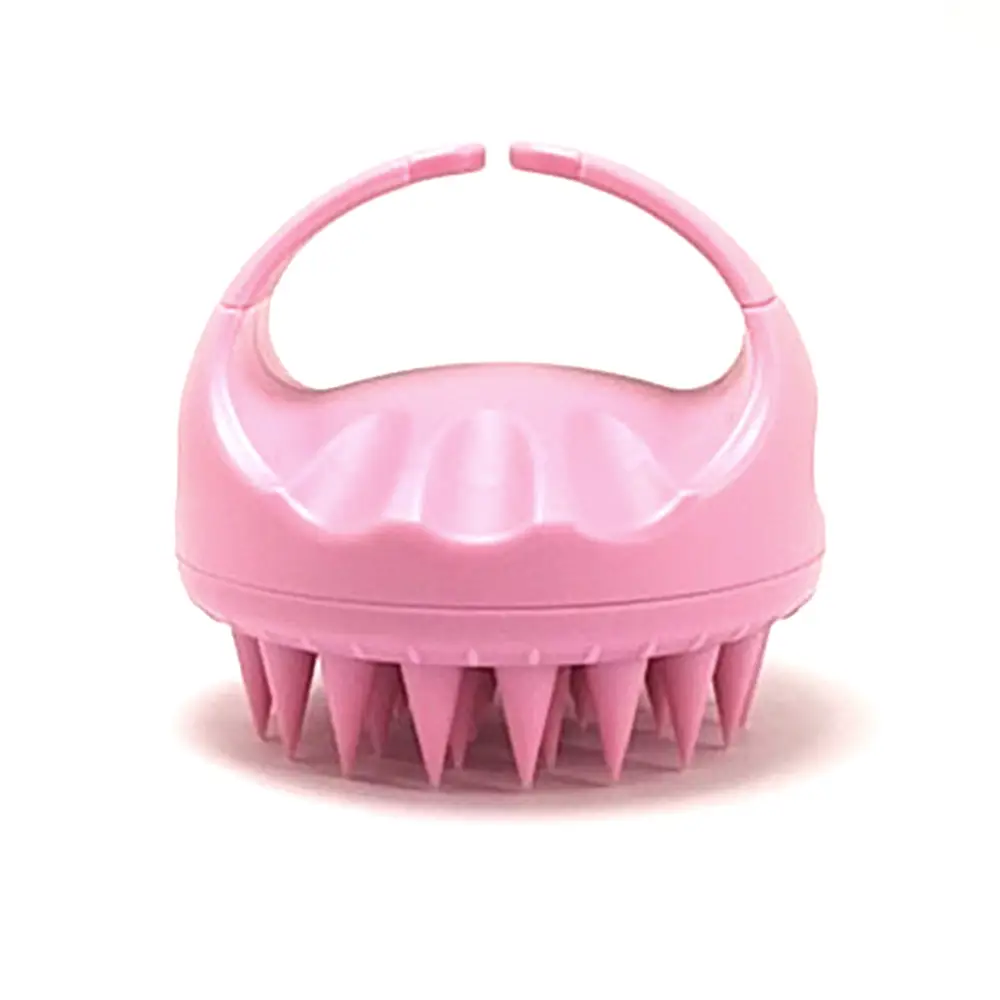 Силиконов гребен масажор 8-розов