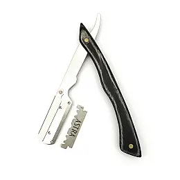 Бръснач за еднократни ножчета с дървена дръжка