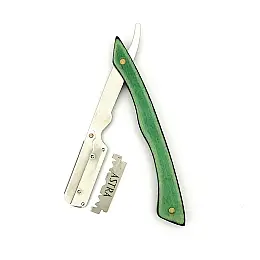 Бръснач за еднократни ножчета с дървена дръжка