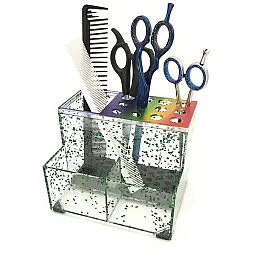 Органайзер за ножици и фризьорски аксесоари SN007-zelen