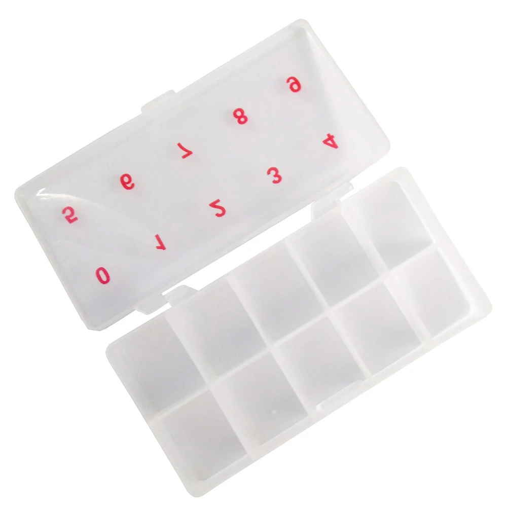 Кутия с номера за консумативи