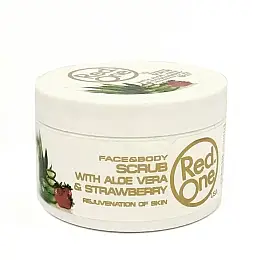 Пилинг за лице с алое вера и ягода RedOne Facial Scrub