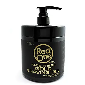 Професионален гел за бръснене 1000ml RedOne Face Fresh GOLD