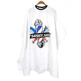 Фризьорска пелерина за подстригване BARBER SHOP