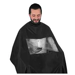 Премиум пелерина за подстригване с отвор