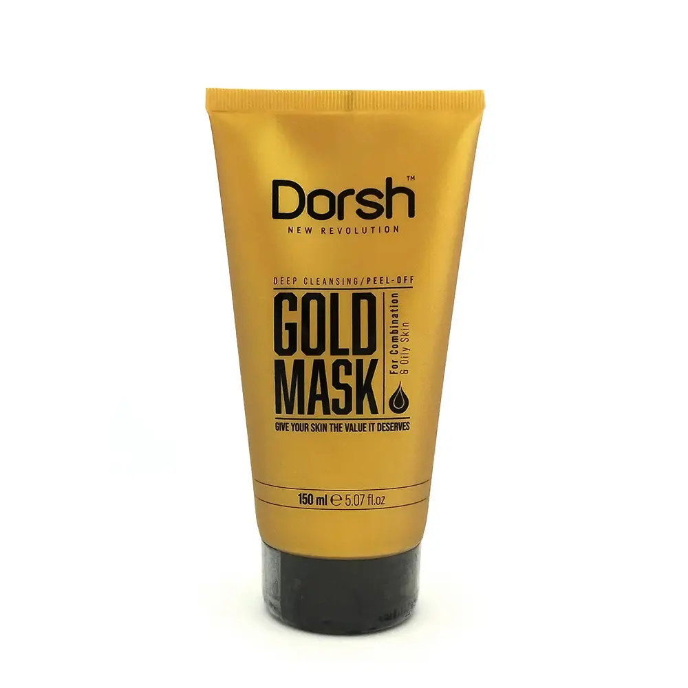Почистваща златна маска за лице 150ml DORSH Deep Cleansing/Peel-off Mask