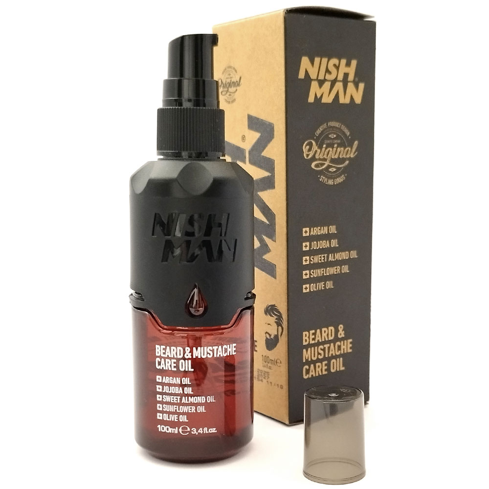 Масло за брада и мустаци Nishman Beard & Mustache Care Oil 100 ml NISHMAN € 10.80 Масло за брада и мустаци Nishman Beard & Mustache Care Oil 100 ml NISHMAN € 10.80