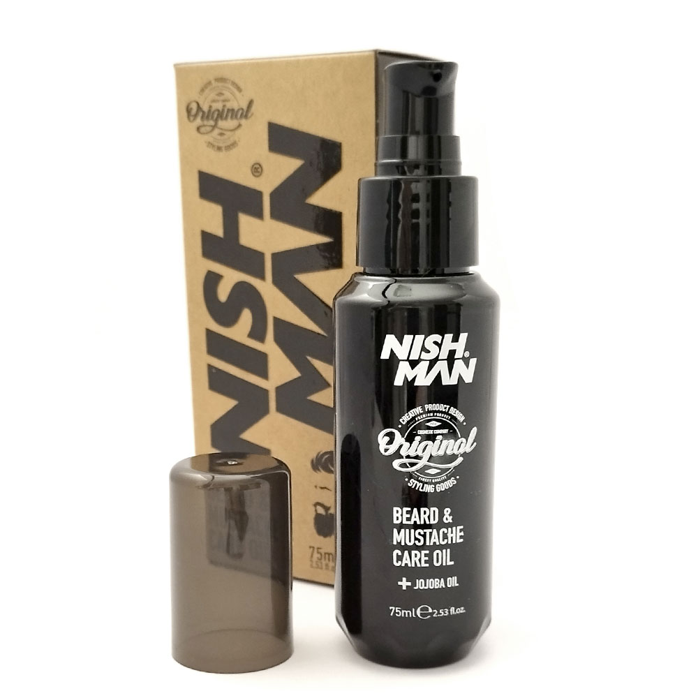 Премиум масло за брада и мустаци NISHMAN Beard & Mustache Care Oil 75 ml NISHMAN € 10.20 Премиум масло за брада и мустаци NISHMAN Beard & Mustache Care Oil 75 ml NISHMAN € 10.20