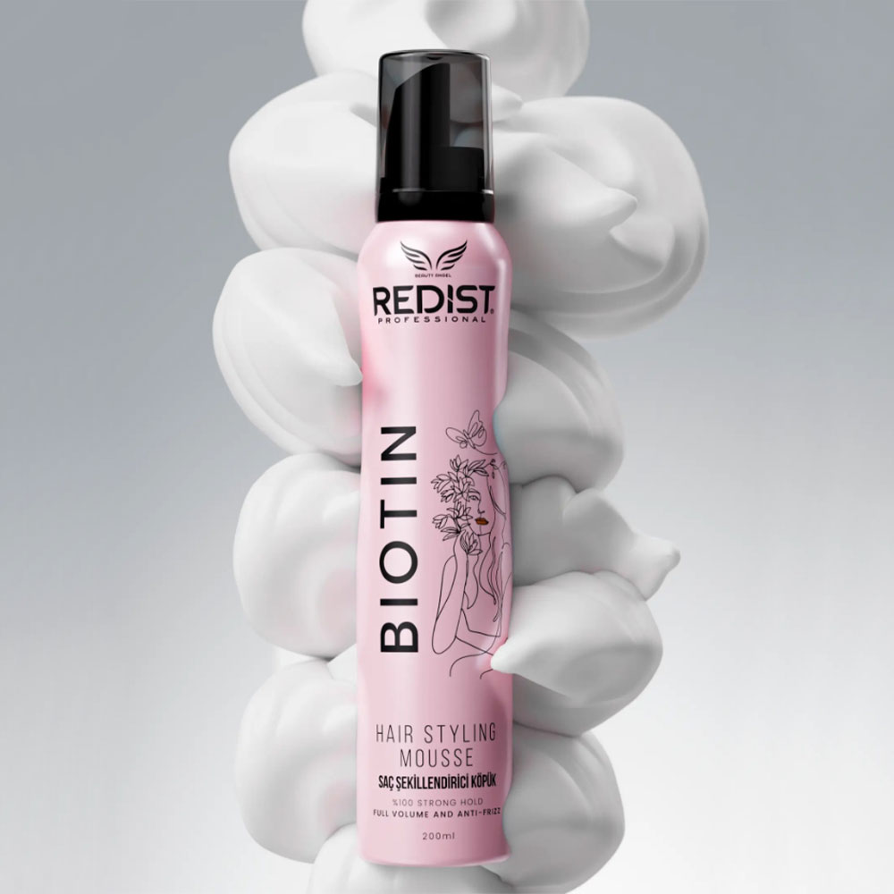 Стилизираща пяна за оформяне REDIST professional BIOTIN hair styling Mousse 200ml REDIST € 6.25 Стилизираща пяна за оформяне REDIST professional BIOTIN hair styling Mousse 200ml REDIST € 6.25