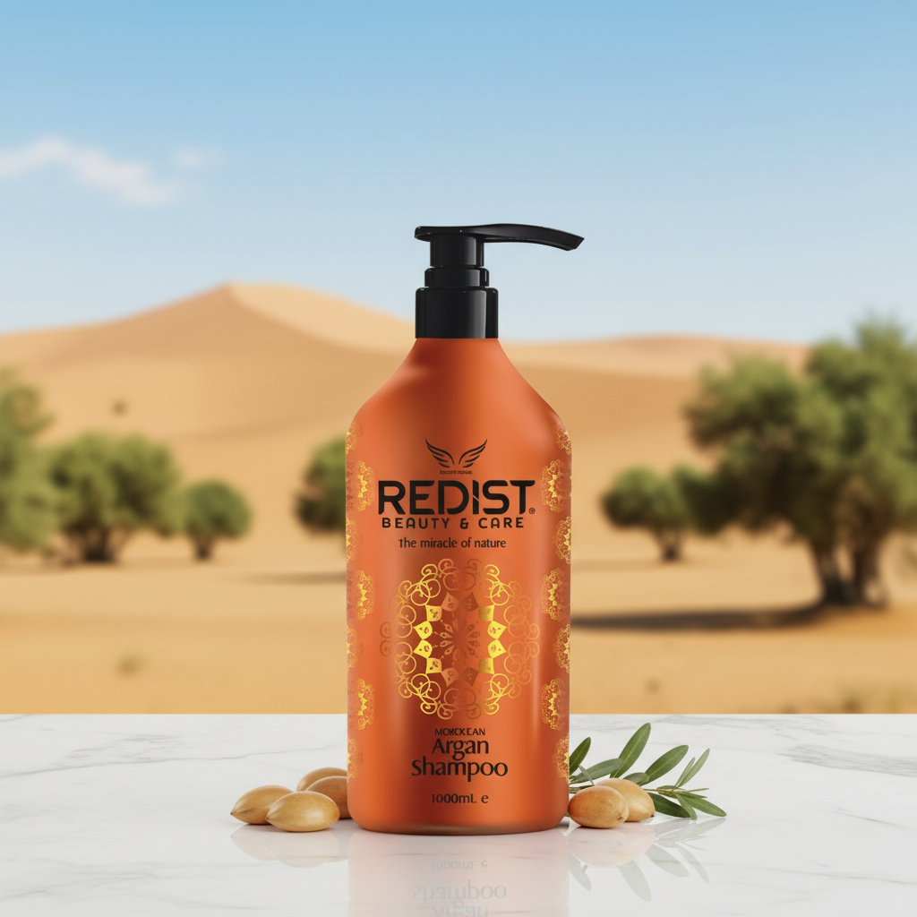 REDIST MOROCCAN ARGAN SHAMPOO Шампоан за суха и увредена коса 1000мл. REDIST 16.20 лв. (€ 8.28)