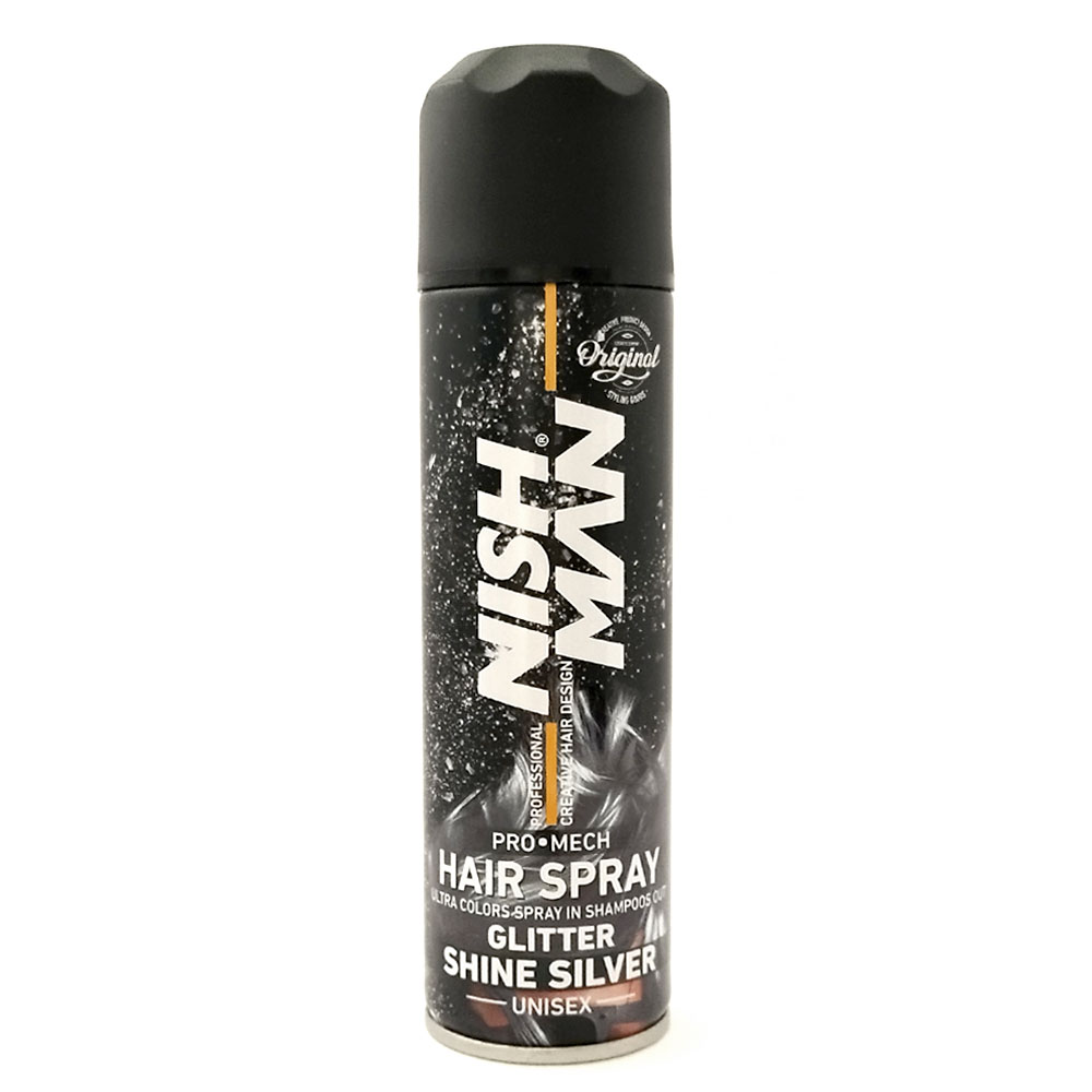 Временна спрей боя за коса 150мл NISHMAN unisex hair spray SHINE SILVER NISHMAN € 5.70 Временна спрей боя за коса 150мл NISHMAN unisex hair spray SHINE SILVER NISHMAN € 5.70