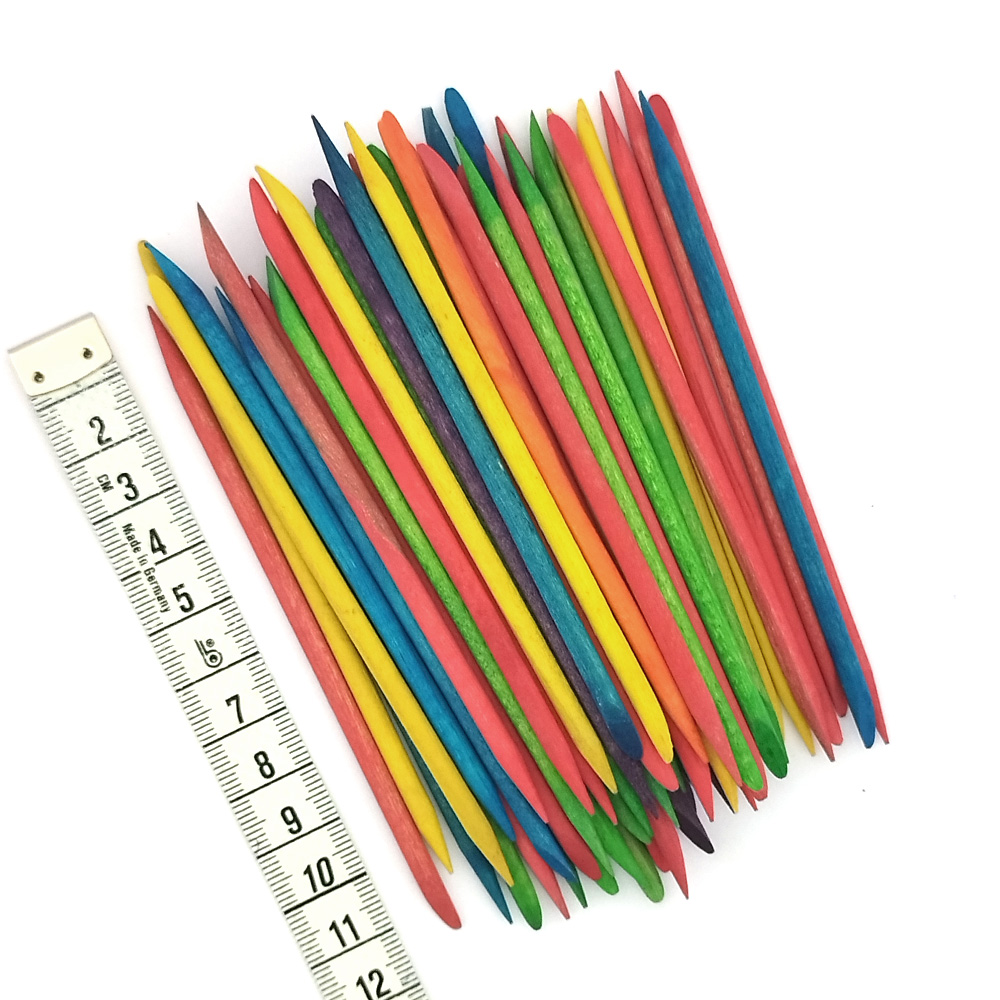 Цветни дървени пръчици за избутване NANO ABSOLUTE 5.80 лв. (€ 2.96)