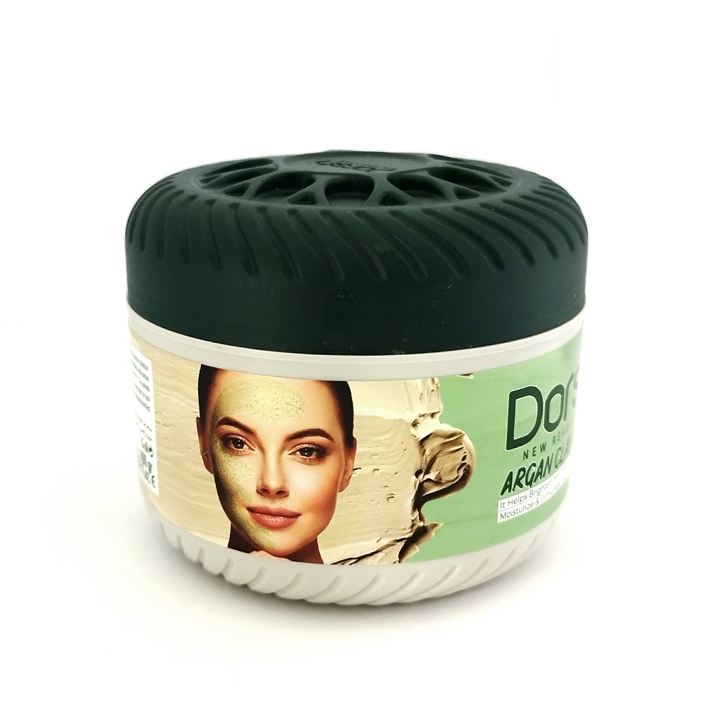 Маска за лице с глина и Арган DORSH CLAY MASK – ARGAN DEEPLY CLEANSES & PURIFIES 400 G DORSH 10.50 лв. (€ 5.37)