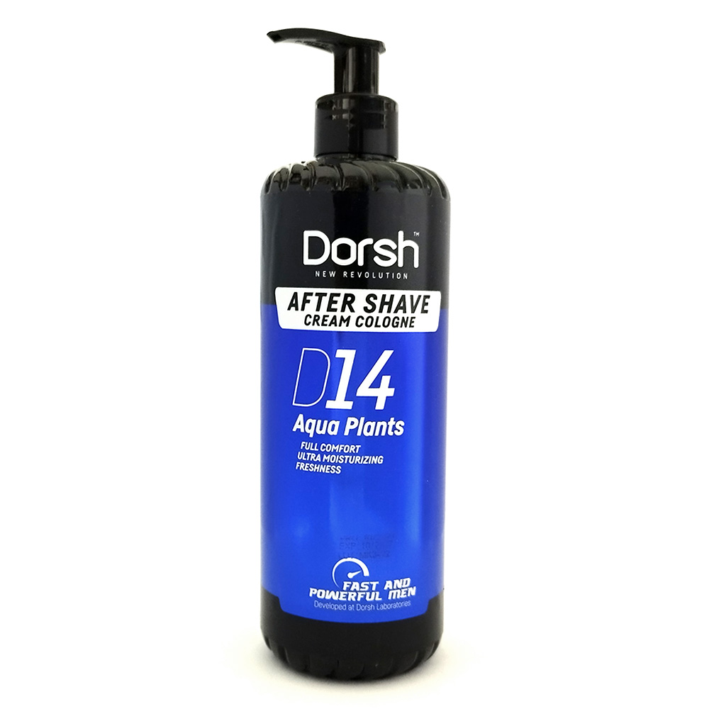 Афтършейв Одеколон DORSH AFTER SHAVE CREAM COLOGNE – AQUA PLANTS D14 400 ML DORSH 11.20 лв. (€ 5.72)