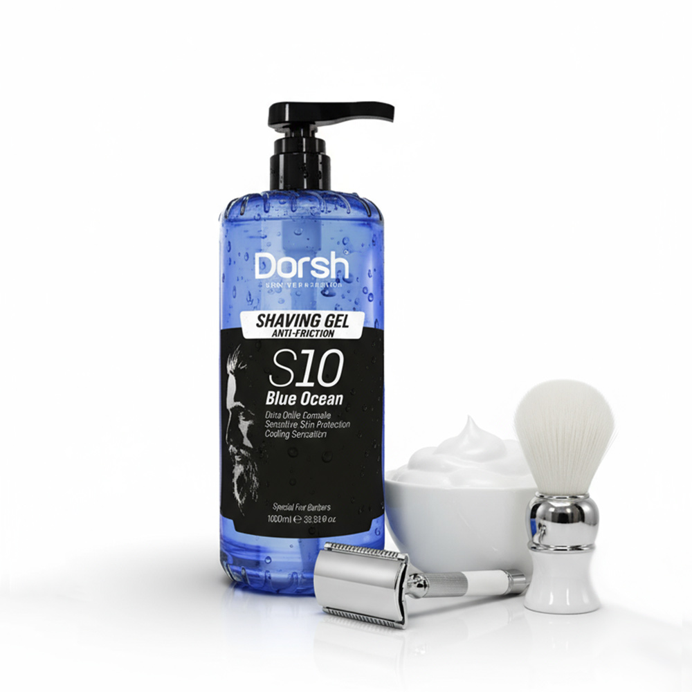 Професионален гел за бръснене DORSH ANTI-FRICTION SHAVING GEL S10 1000 ML DORSH 12.90 лв. (€ 6.59)