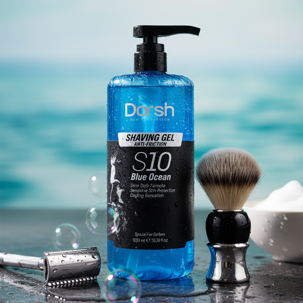 Професионален гел за бръснене DORSH ANTI-FRICTION SHAVING GEL S10 1000 ML DORSH 12.90 лв. (€ 6.59)